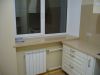 Подоконник из искусственного камня на кухне
